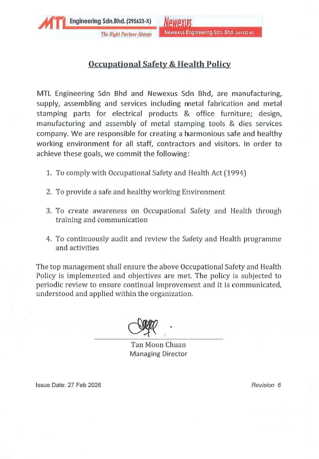MTL Occupational Safety and Health Img